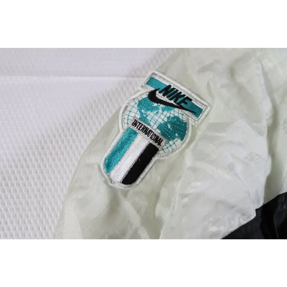 Vintage Nike International Windbreaker Jacket Full Zip Mesh Lined Men’s M Rare